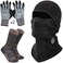 Klein Tools Standard Winter Kit with Fleece Balaclava, Black, X-Large