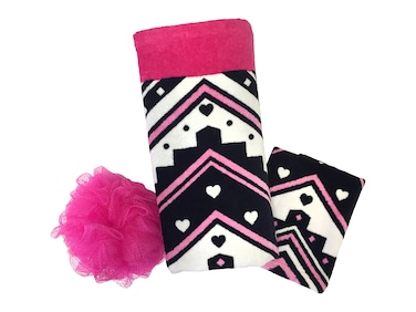 Jay Franco and Sons 3 Piece Limited Too "Aztec Bold" Spa/Bath Cotton Gift Set