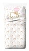 Jay Franco Hello Kitty Twin Size Sheet Set - Super Soft 3 Piece Stars &amp; Hearts Bedding Set - Microfiber Sheets Includes Reversible Pillow Covers