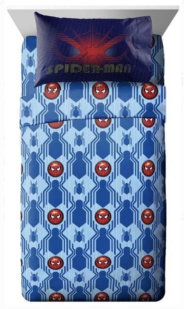 Jay Franco Marvel Spider-Man Home Coming 3 Piece Twin Sheet Set