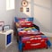 Disney Cars Rusteze Racing Team 4 Piece Toddler Bedding Set, Blue/Red/Yellow/White