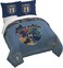 Jay Franco Harry Potter Full Size Duvet Cover and Sham Set - Hogwarts Crest 3 Piece Super Soft Cozy Blue Kids Bedding Set