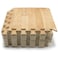 Sorbus Wood Grain Floor Mats Foam Interlocking Mats Each Tile 1 Square Foot 3/8-Inch Thick Flooring Wood Mat Tiles - Home Office Playroom Basement Trade Show (16 Tiles,16 Sq ft, Wood Grain - Pine)