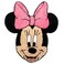 Jay Franco Disney Minnie Mouse Plush Fluffy Accent Rug - 4 x 3 ft Area Rug for Kids Bedroom or Living Room Decor