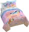 Jay Franco Bluey &amp; Bingo Queen Comforter Set - 7 Piece Bedding Includes Sheet Set &amp; Pillow Covers - Super Clouds &amp; Stars Cozy Bedding