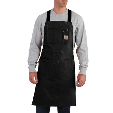 Carhartt Men's Firm Duck Apron, Black, One Size