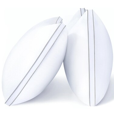 viewstar Pillows Queen Size Set of 2, Bed Pillows for Sleeping, Queen Pillows 2 Pack for Back, Stomach or Side Sleepers, Fluffy Pillows for Bed with Down Alternative, Machine Washable, 20" x 30