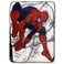 Marvel Spider-Man Webslinger Flannel Fleece Throw Super Soft Lightweight Fleece Blanket 45 x 60 Inches