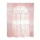 Cikonielf Tulle Voile Curtain Floral Pattern Window Blinds Drapes Panel Bedroom Living Room Interior Textile Decor (Pink)