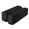 CM Anti-Slip Sofa Armrest Slipcover Anti-dust Armchair Stretch Cover for Sofa Recliner Armchair Couch Protector, One Pair (Black)