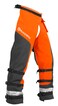 Husqvarna Technical Apron Wrap Chainsaw Chaps 36- to 38-Inch, Chainsaw Safety Equipment with 5 Layers, Adjustable Belt and Gear Pocket, Orange