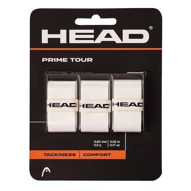 HEAD Prime Tour Overgrip 3 Pack - White