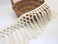 FQTANJU 3 Yards 14cm Wide Tassel Trim, Cotton Tassel Fringe Boho Macrame Tassel Ribbon for Sewing Accessories DIY Crafts and Home Decoration(Beige)