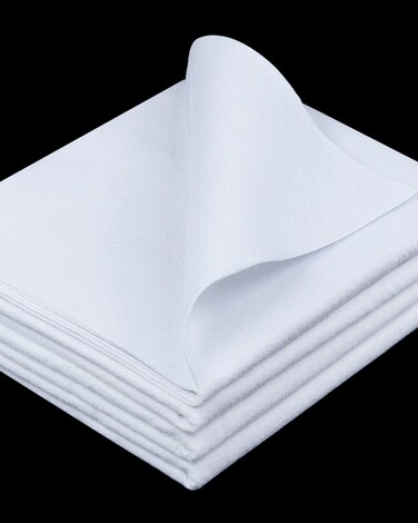 PLANTIONAL Iron-On Fusible Fleece Interfacing: Medium Weight One-Sided Loft Iron On Fusible Fleece White for Quilting Tote Bags and Home Decor(39 Inches x 1 Yard)