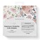 TotAha Premium Stretchy Crib Sheets (2-Pack)-Hypoallergenic, Silky Comfort, Buttery Soft, Calming Effect, All-Season Jersey-Knit Sheets, 9'' Extra Deep Pocket(Meredith Allover Floral &amp; Pale Pink)