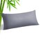BEDELITE Body Pillow Cover, Rayon Made from Bamboo, Cooling Body Pillow Pillowcase for Hot Sleepers and Night Sweats, Breathable &amp; Silky Soft Full Long Pillow Case Cover (Grey, 20x54 Inches)
