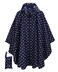 POWINSUN Fashion Hooded Rain Poncho Waterproof Raincoat Jacket with Pocket for Women/Men/Adult