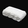 2 yards DIY Lace Trim Floral fabric Table Cloth Crafts Scallop trim Bridal/wedding dress flower embroidered applique clothing curtains 11cm wide (white)