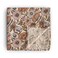mushie Muslin Baby Swaddle Blanket   100% Organic Cotton (Retro Flowers)