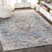 JONATHAN Y RES101A-4 Izmir Vintage Medallion Indoor Area Rug Glam Rustic Easy Cleaning Bedroom Kitchen Living Room Non Shedding, 4 X 6, Gray,Mustard,Turquoise