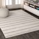 JONATHAN Y MOH201A-8 Williamsburg Minimalist Stripe Indoor Farmhouse Area-Rug Bohemian Minimalistic Easy-Cleaning Bedroom Kitchen Living Room Non Shedding, 8 X 10, Cream,Gray