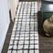 JONATHAN Y MOH409A-210 Arenal Geometric Grid Shag Indoor Area-Rug Bohemian Contemporary Glam Easy-Cleaning Bedroom Kitchen Living Room Non Shedding, 2 X 10, White/Black