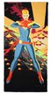 Seven Times Six Marvel Comics Captain Marvel Power Pose Beach Towel 59" X 29