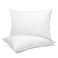 Nestl Toddler Pillow - Pack of 2 Baby Pillows - Organic Cotton Kids Pillow for Sleeping - Soft Kids Travel Pillow - Perfect Toddler Bed Pillow - 13 x 18 Inches,White