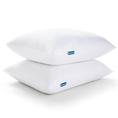 Bedsure Pillows Queen Size Set of 2 - Hotel Quality Queen Size Bed Pillows 2 Pack for Sleeping, Soft and Supportive Filling for Side, Back Sleepers