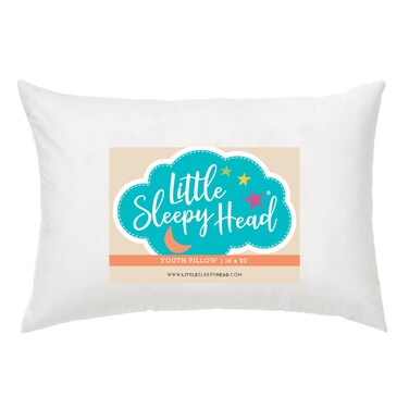 Youth Pillow - 16 X 22 - Soft &amp; Hypoallergenic - Better Sleep for Kids - Toddler Bed Pillow - Perfect Size - Backed by Our Love The Fluff Guarantee (1 Pack)