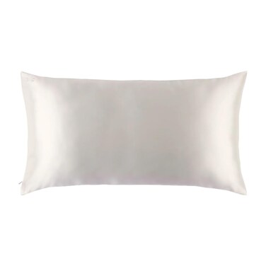 Slip Silk King Pillowcase, White (20" x 36")