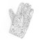 Skeleteen MJ Sequin Glove - White Right Handed Glove Costume Accessory - 1 Piece