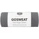 Shandali Hot Yoga Towel - Suede - 100% Microfiber, Super Absorbent, Bikram Yoga Mat Towel - Exercise, Fitness, Pilates, and Yoga Gear - Gray 26.5" x 72