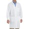 Red Kap unisex adult Specialized Cuffed With 3 Front Pockets Medical Lab Coat, White, Medium US