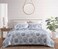 Tommy Bahama - Queen Quilt Set, Reversible Cotton Bedding with Matching Shams, Lightweight Home Decor for All Seasons (Ocean Isle Blue, Queen)
