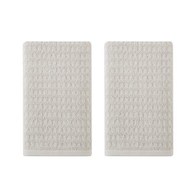 Tommy Bahama- Hand Towel Set, Highly Absorbent Cotton Bathroom Decor, Low Linting &amp; Fade Resistant (Northern Pacific Light Brown, 2 Piece)