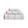 Tommy Bahama- Bath Towels Set, Soft Cotton Bathroom Decor, Highly Absorbent &amp; Medium Weight, Oeko-Tex Certified (Ridley Solid Orange, 3 Piece)