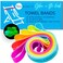 Towel Bands (6-Pack), Beach Pool &amp; Cruise Chairs, Extra Durable, No Snapping, Cruise Ship &amp; Beach Essentials, Great Alternative to Beach Towel Clips (3 Regular + 3 Glow in The Dark)