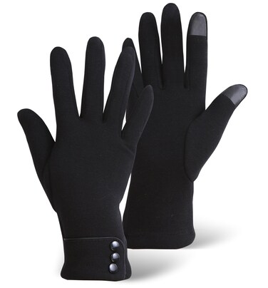Brook + Bay Women's Gloves for Cold Weather - Women's Gloves w/Touchscreen Fingers - Fleece Gloves for Women - Texting Glove