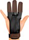 KESHES Archery Glove Three Finger Tab - Durable Leather Finger Protector for Recurve &amp; Longbow Bows - Comfortable Finger Guard for Men, Women, &amp; Youth - Ideal for Archery Hunting &amp; Target Practice