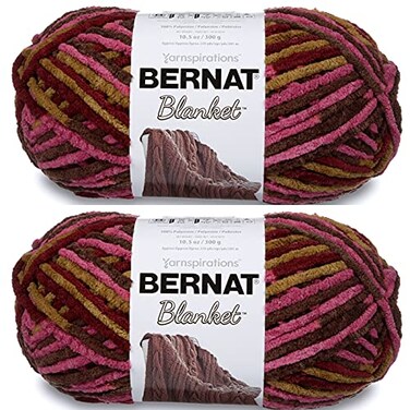 BERNAT Blanket, Plum Chutney, 2x300g