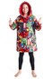 Marvel Iron Man Blanket Hoodie for Kids Cozy Fleece Avengers Wearable Blanket (Multi)