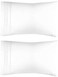 Queen Pillow Cases Set of 2 - Soft, Hotel Quality Pillowcase Covers - Comfy, Luxury Bedding for Women, Men, Kids &amp; Teens - Machine Washable Pillow Protectors - 2 Piece - Queen Size White Pillow Cover