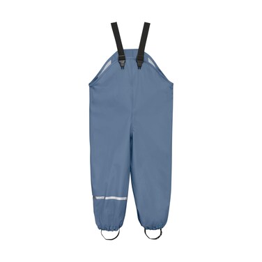 CeLaVi - Kids Wind, Mud, Snow and Waterproof Rain Pant Dungarees Unlined and Fleece Lined