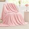BEDELITE Fleece Blanket - 3D Jacquard Decorative Pink Throw Blankets for Women's Couch &amp; Bed, Soft and Cozy Warm Plush Fluffy Blanket, Perfect for Valentine, Suitable for All Seasons, 50x60 Inches