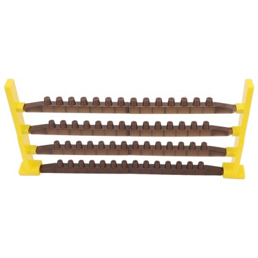 TOPINCN Queen bee Frame Cell Bar, Queen Bee Rearing Base Cell Bar Frames Multifunctional Beekeeping Base Cell Cups Beekeeping Equipment