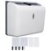 Paper Towel Dispensers, ABS Wall Mount Commercial Toilet Tissue Dispensers Paper Towel Holder C Fold/Multifold Paper Towel Dispenser for Bathroom Kitchen
