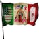 NASIAN Mexico Flag Mexican American Flags for Outside 3x5 Double Sided Mexico Usa Friendship Flag Patriotic House Yard Decoration Banner