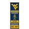 West Virginia Mountaineers Banner and Scroll Sign