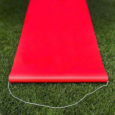 Fashioncraft Hollywood RED Carpet 15 FEET Long